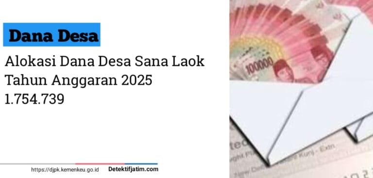 Warga Soal Transparansi DD Rp1,7 Miliar Desa Sana Laok