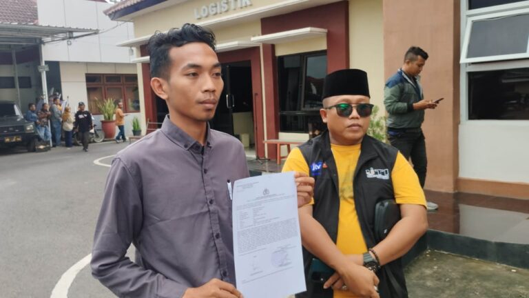 Reporter JTV Madura Laporkan Intemidasi Oknum PKL ke Polres Pamekasan