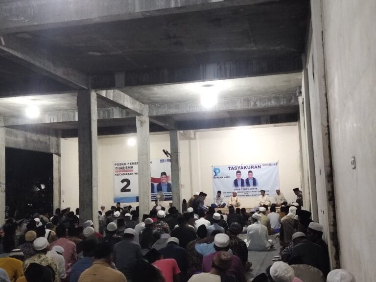 Kharisma Menang, Tim Prabu Gelar Tasyakuran