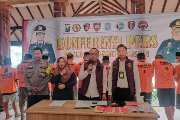 Polres Pamekasan Ringkus 16 Tersangka Judol