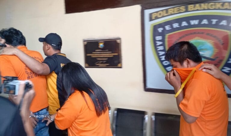 Pasutri di Bangkalan Gelapkan 10 Motor, Ditangkap Saat Sembunyi di Hotel Surabaya